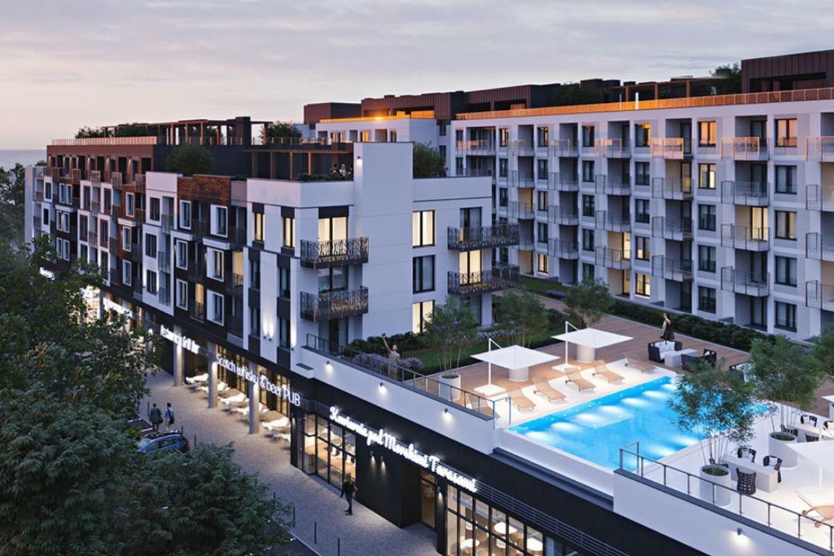Apartament Z Wellness Nadmorskie Tarasy Kolobrzeg Luaran gambar
