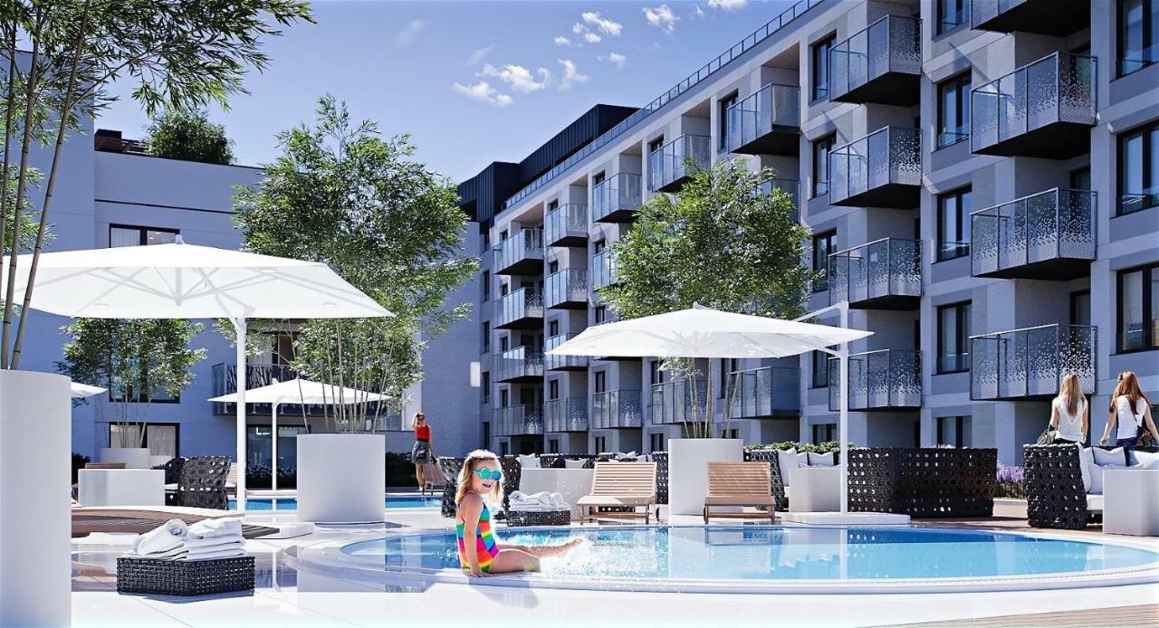 Apartament Z Wellness Nadmorskie Tarasy Kolobrzeg Luaran gambar