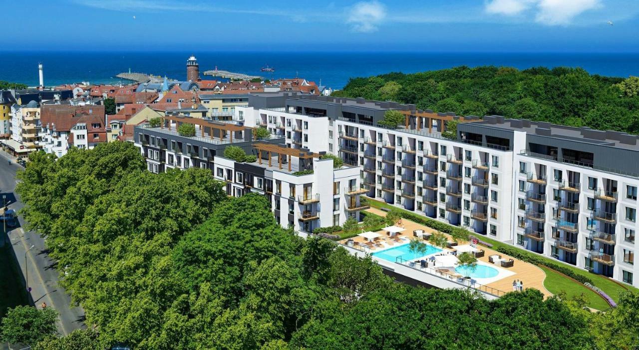 Apartament Z Wellness Nadmorskie Tarasy Kolobrzeg Luaran gambar